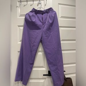 Rose bud/ Color pants/ purple /XS-S